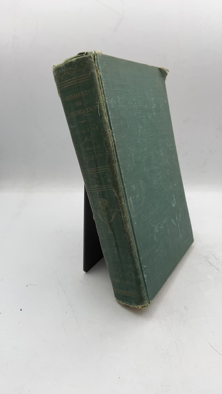 Elements OF Psychology by David Krech and Richard S. Crutchfield - front cover