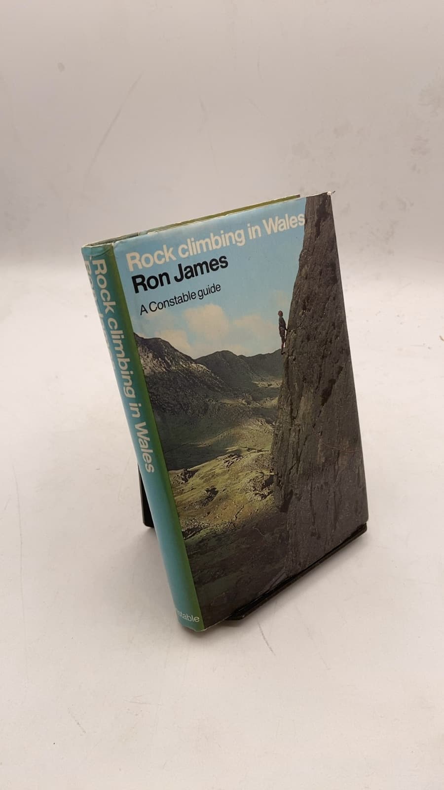 Rock Climbing in Wales by Ron James - front cover