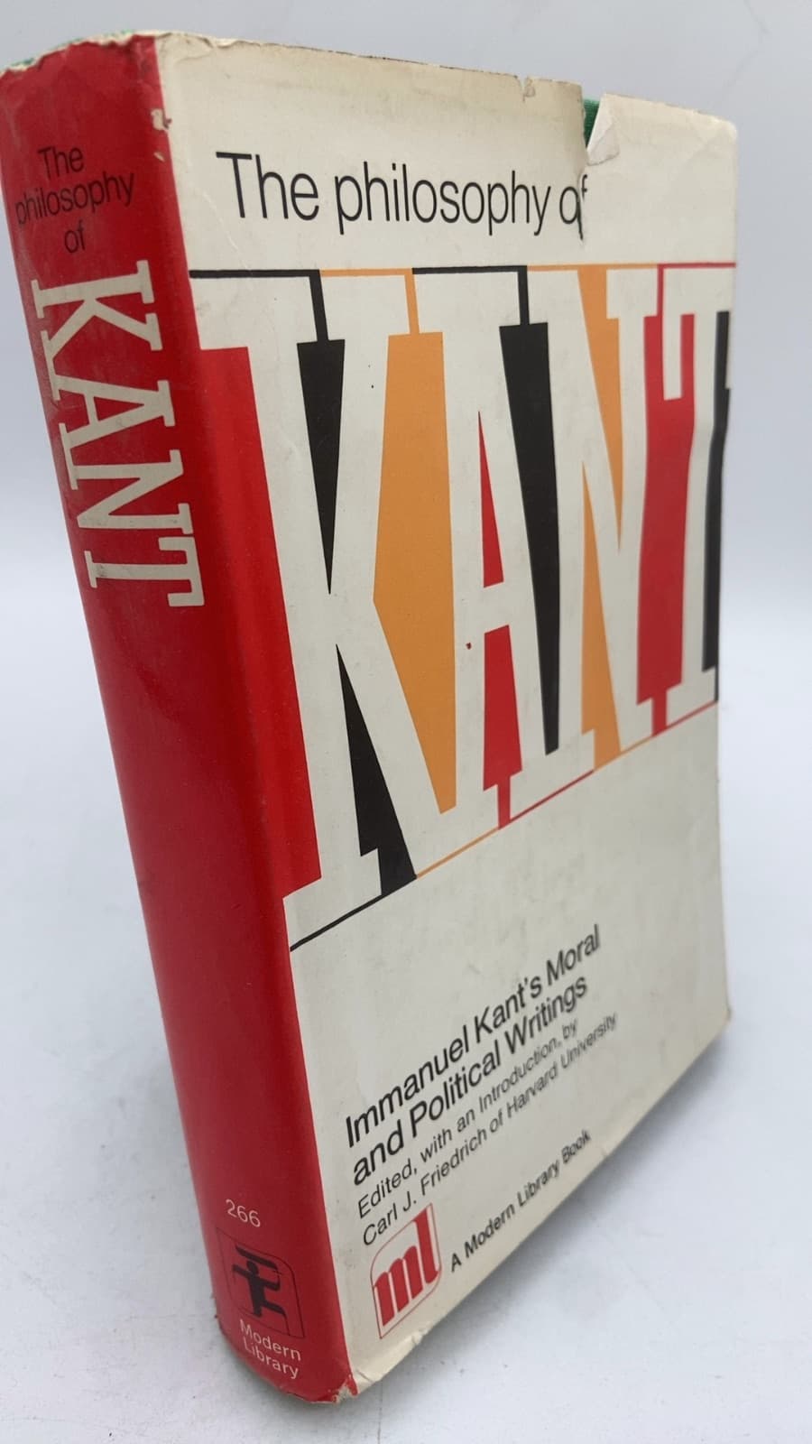 The Philosophy of Kant: Immanuel Kant's Moral and Political Writings by Immanuel Kant - front cover