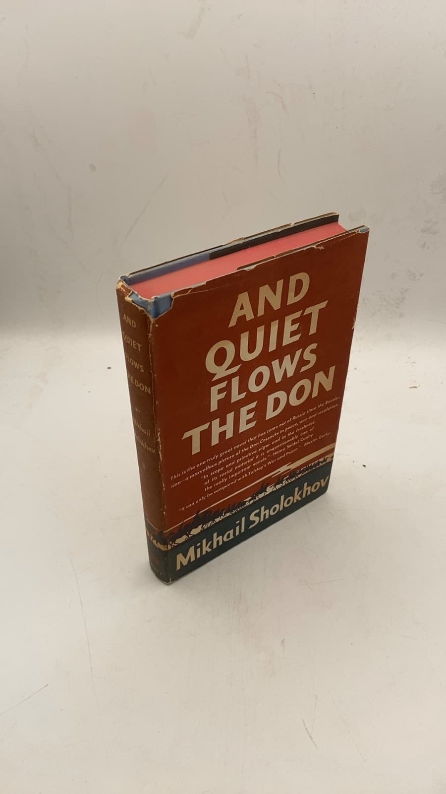 AND Quiet Flows THE DON by Mikhail Sholokhov - front cover