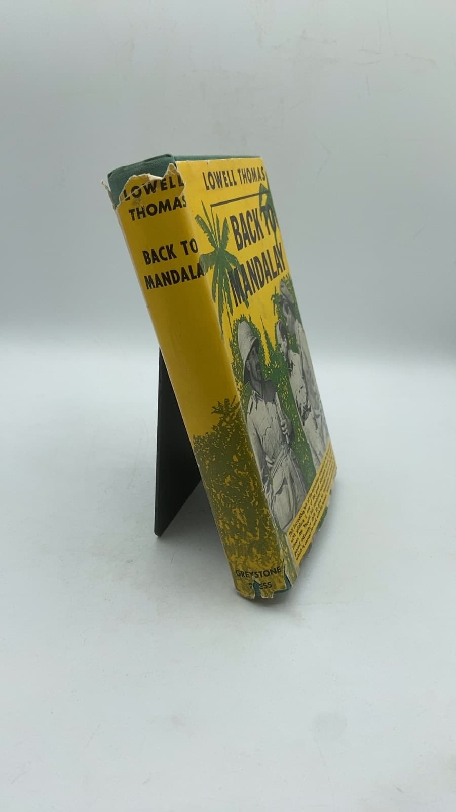 Back to Mandalay by Lowell Thomas - front cover