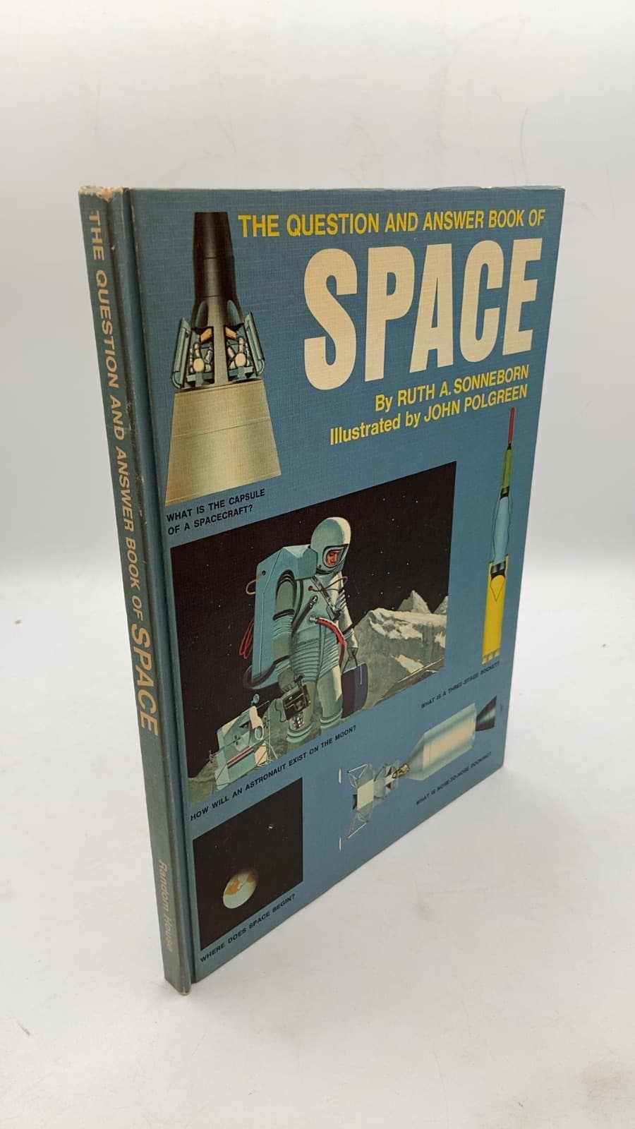 The Question and Answer Book of Space by Ruth A. Sonneborn - front cover
