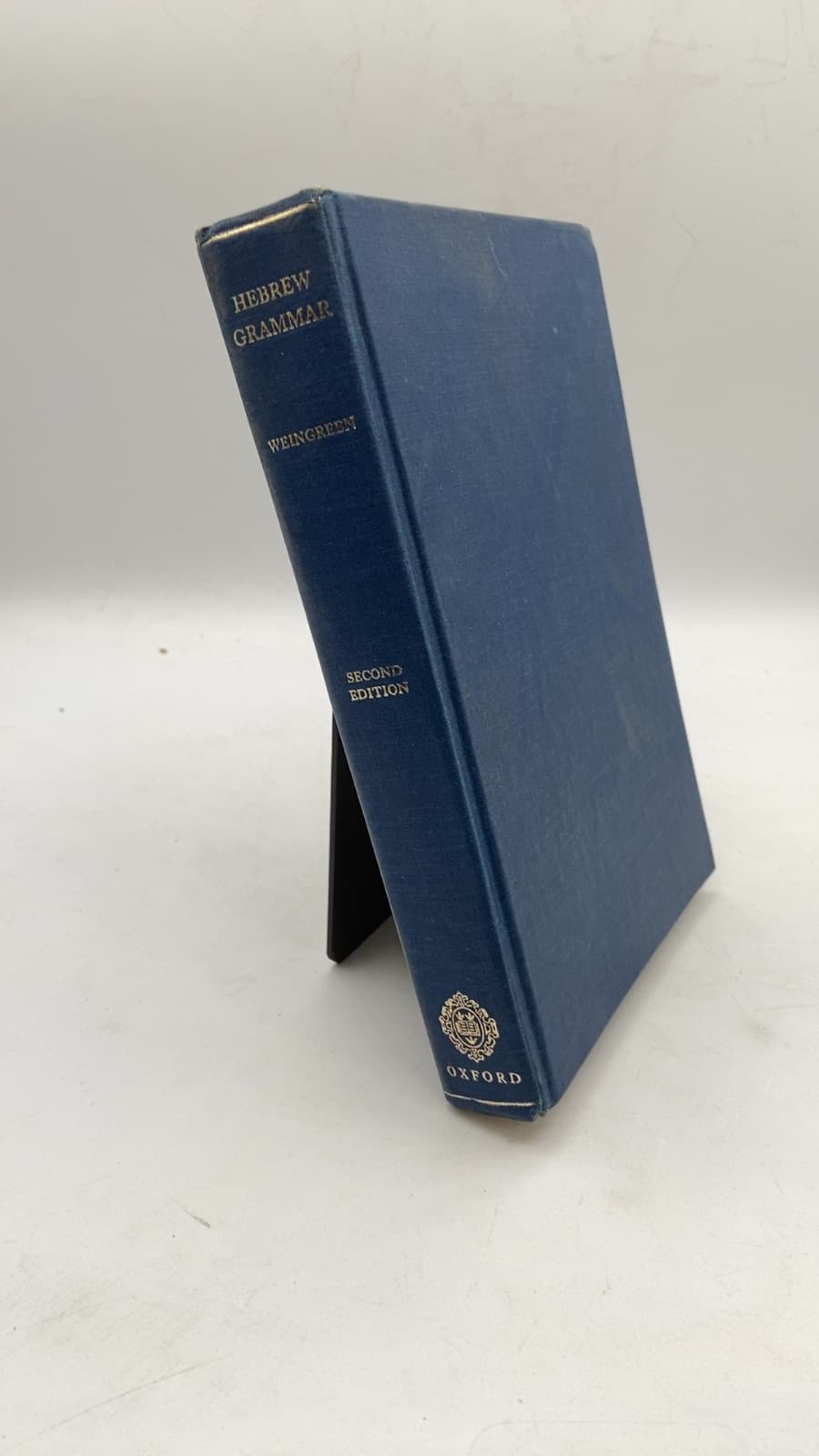 A Practical Grammar for Classical Hebrew by J. Weingreen, M.A., Ph.D. - front cover