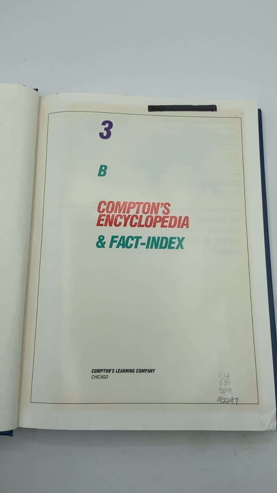 Compton's Encyclopedia & Fact-Index - title page