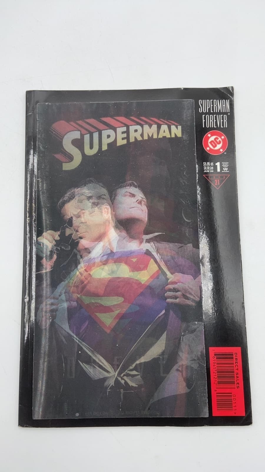 Superman Forever - title page