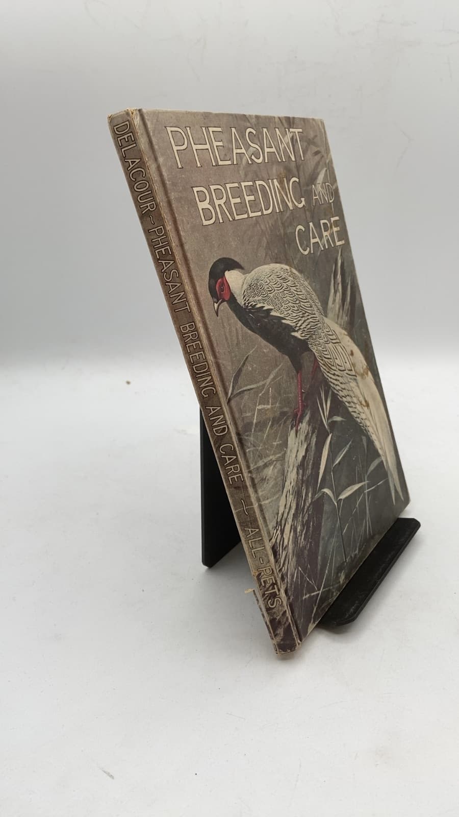 Pheasant Breeding and Care by Jean Delacour - front cover