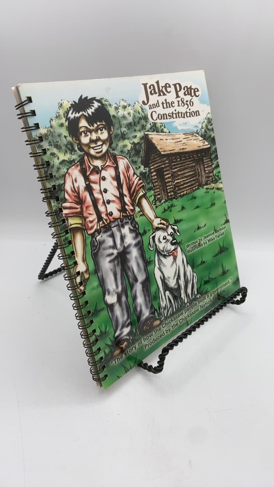 Jake Pate and the 1856 Constitution by Jeannie Barbour - front cover