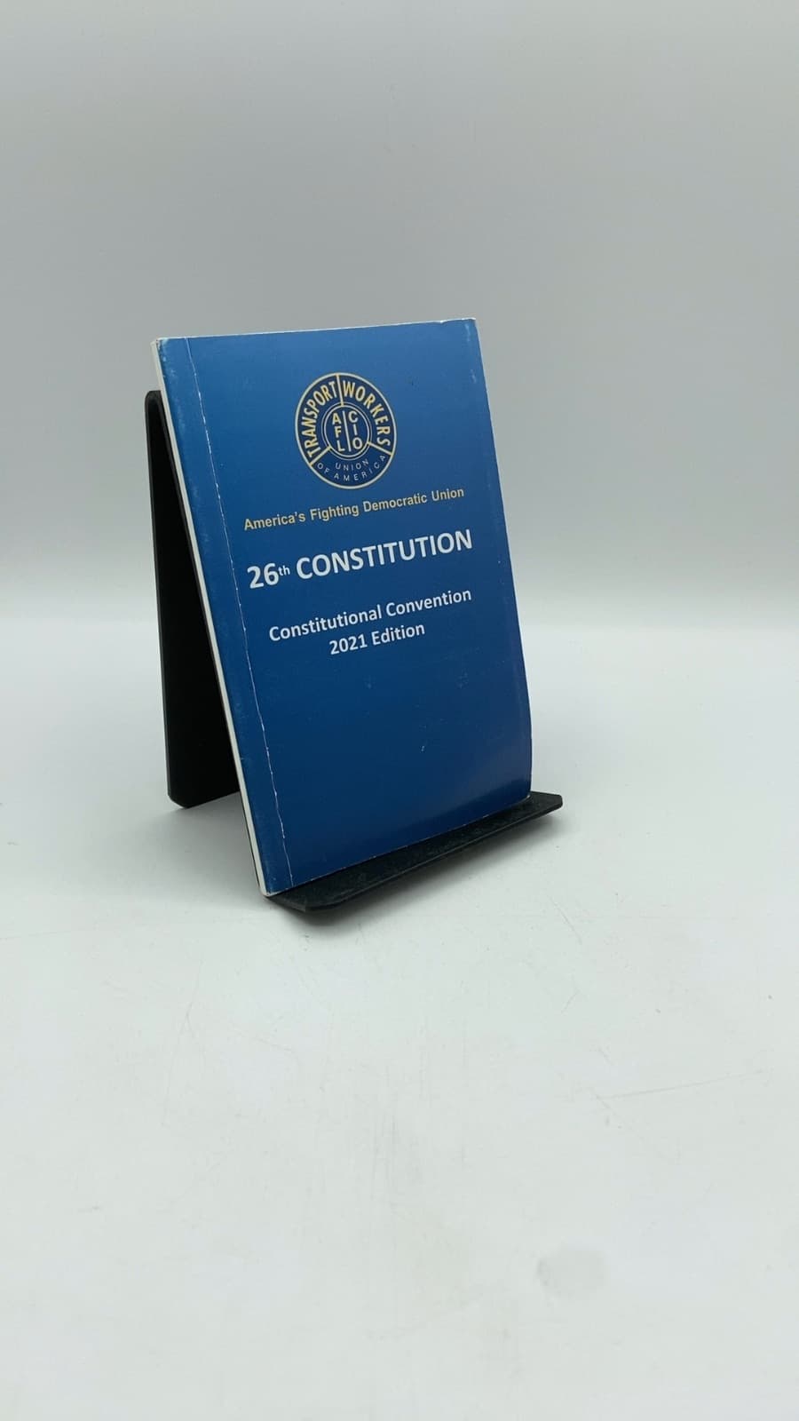 26th Constitution - front cover