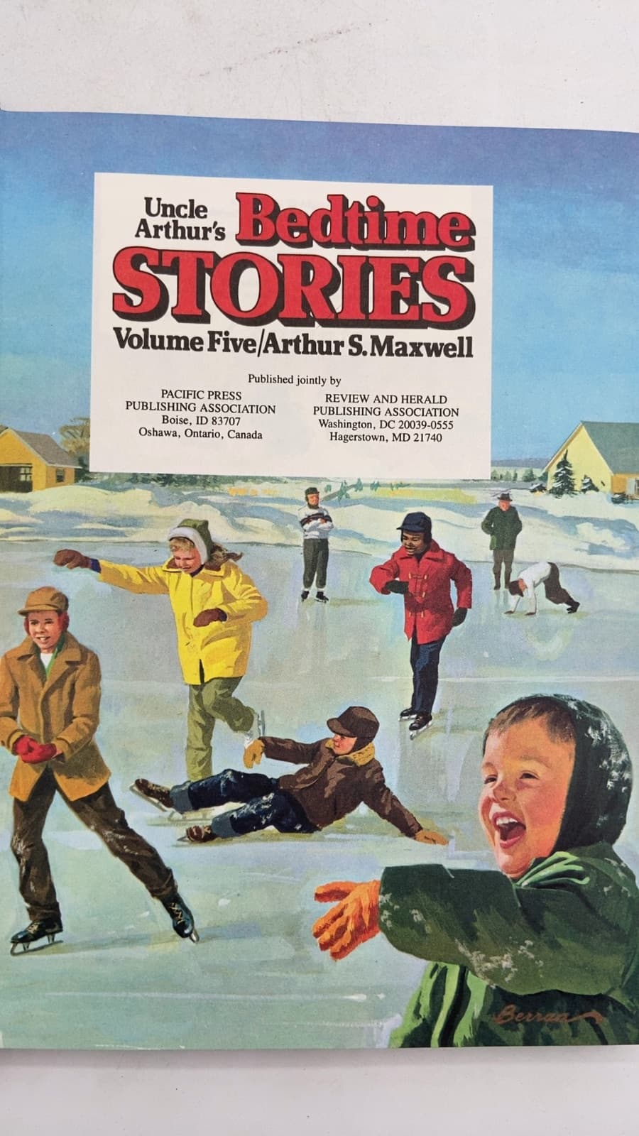 Uncle Arthur's Bedtime Stories Volume Five by Arthur S. Maxwell - title page