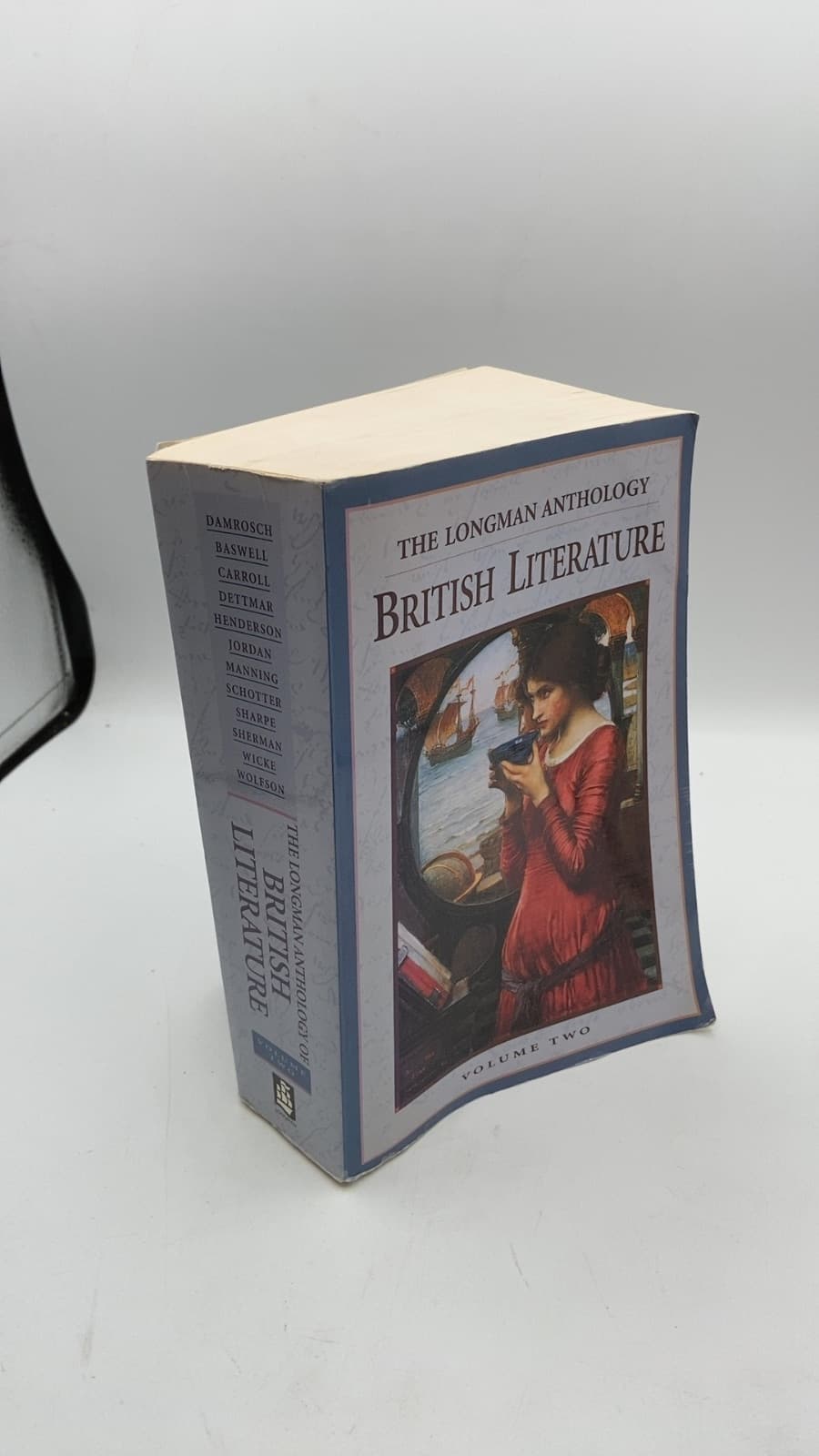 The Longman Anthology of British Literature by VOL 2 David Damrosch (General Editor) - front cover