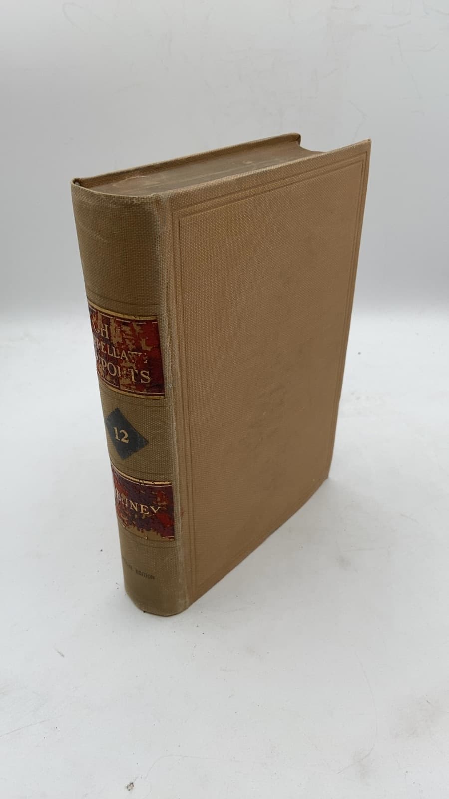 Vol 12. Reports of Cases Argued and Determined in the Courts of Appeals of Ohio by J. L. W. Henney - front cover
