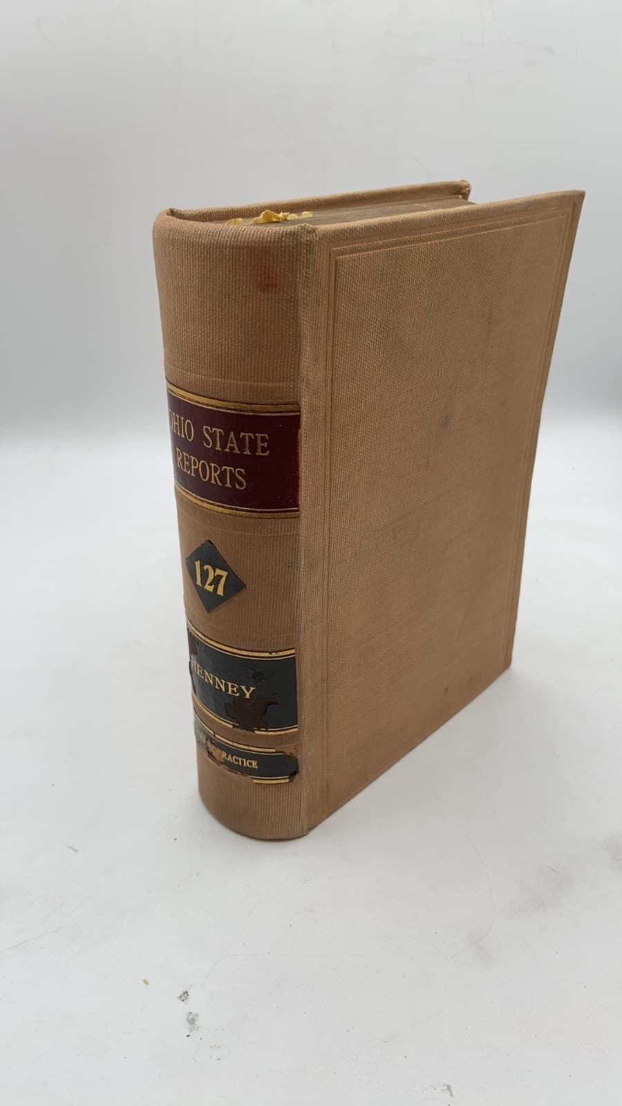 Vol 127. Reports of Cases Argued and Determined in the Supreme Court of Ohio by J. L. W. Henney - front cover