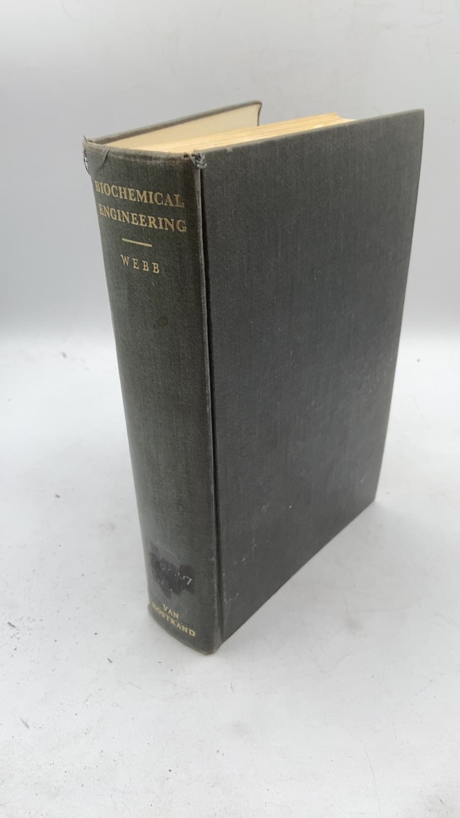 Biochemical Engineering by F. C. Webb, Ph.D. - front cover