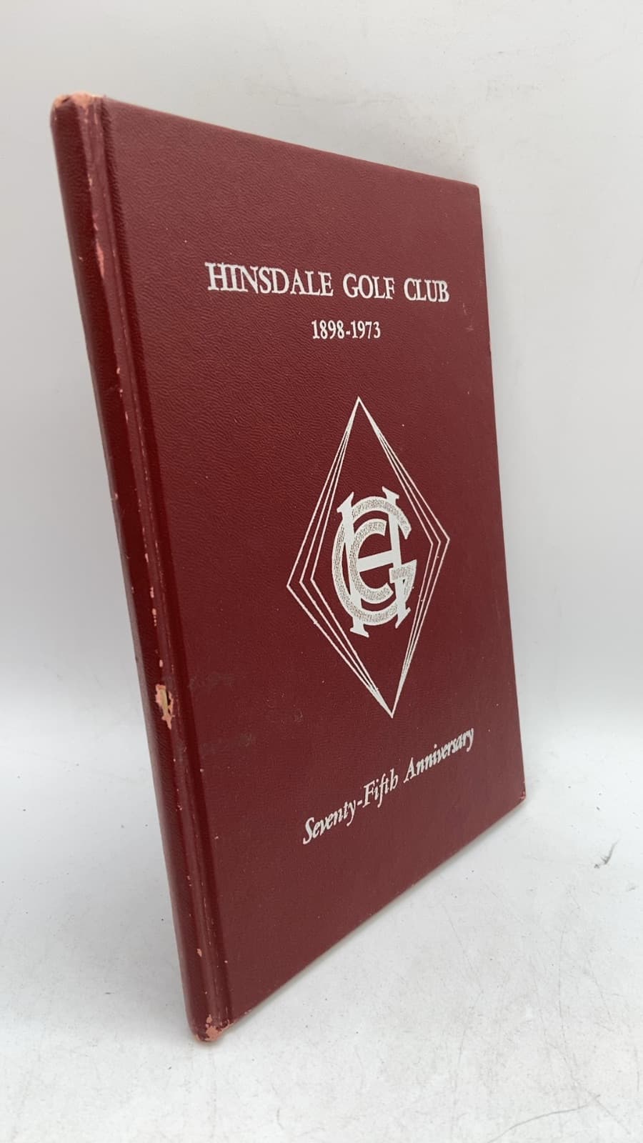 Hinsdale Golf Club 1898-1973 - front cover