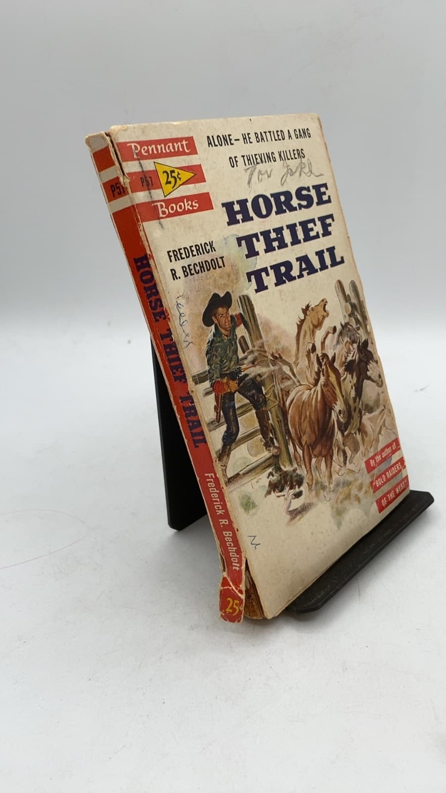 Horse Thief Trail by Frederick R. Bechdolt - front cover