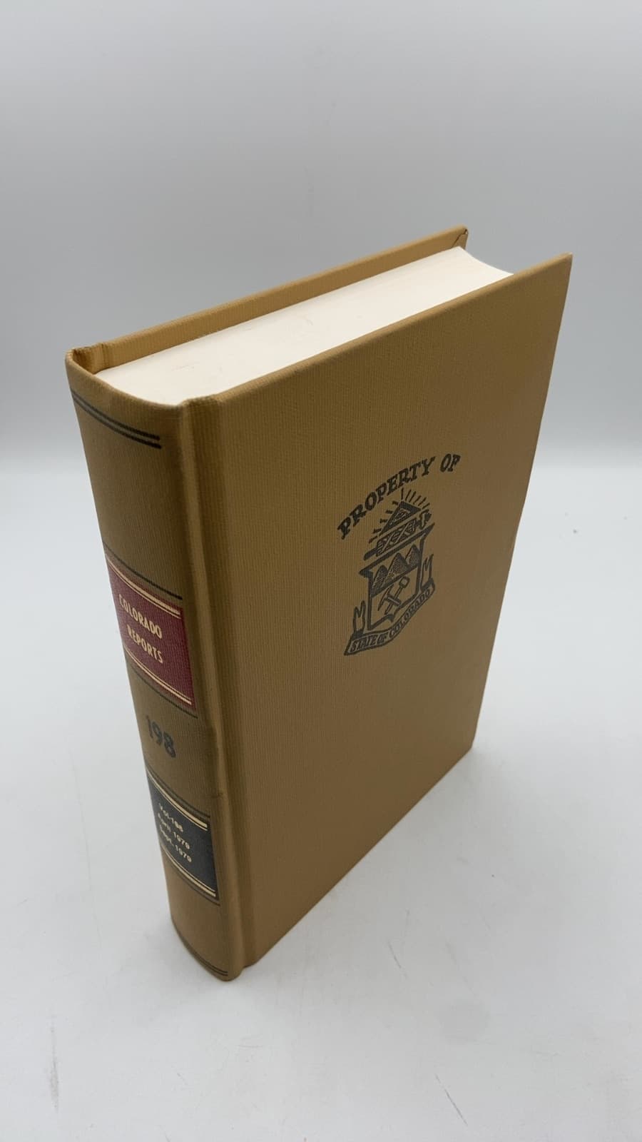 Cases Argued and Determined in the Supreme Court of the State of Colorado Vol. 198 by Irving M. Mehler - front cover