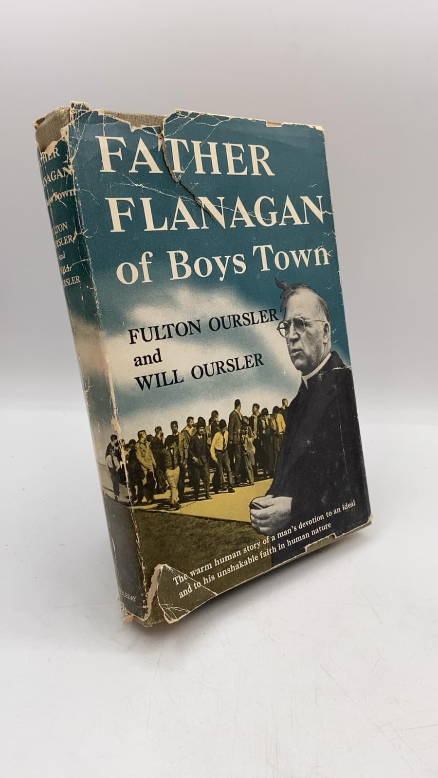 Father Flanagan of Boys Town by Fulton Oursler and Will Oursler - front cover