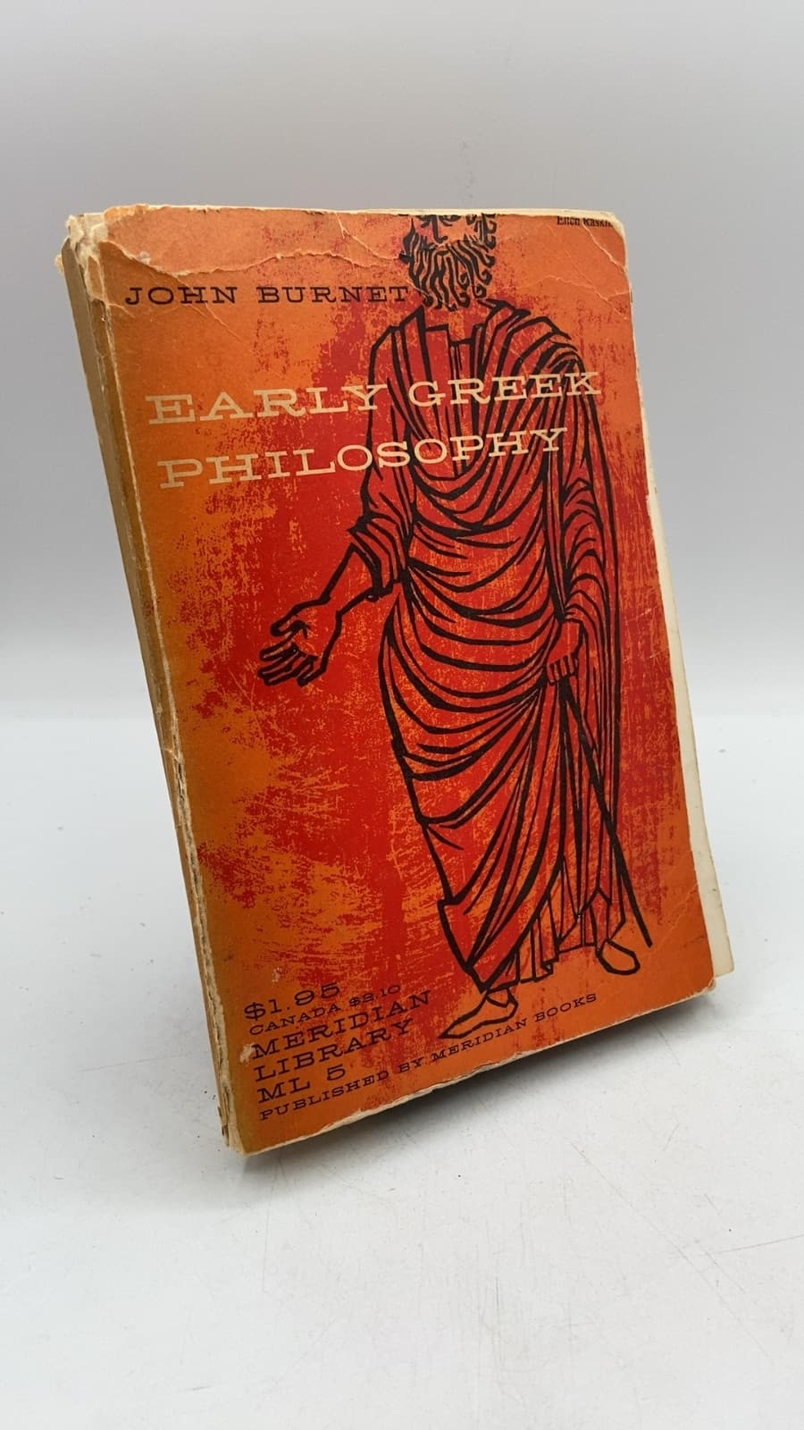 Early Greek Philosophy by John Burnet - front cover