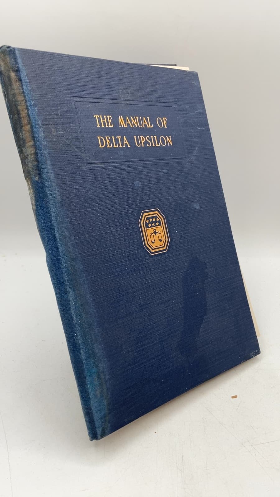 THE Manual OF Delta Upsilon - front cover