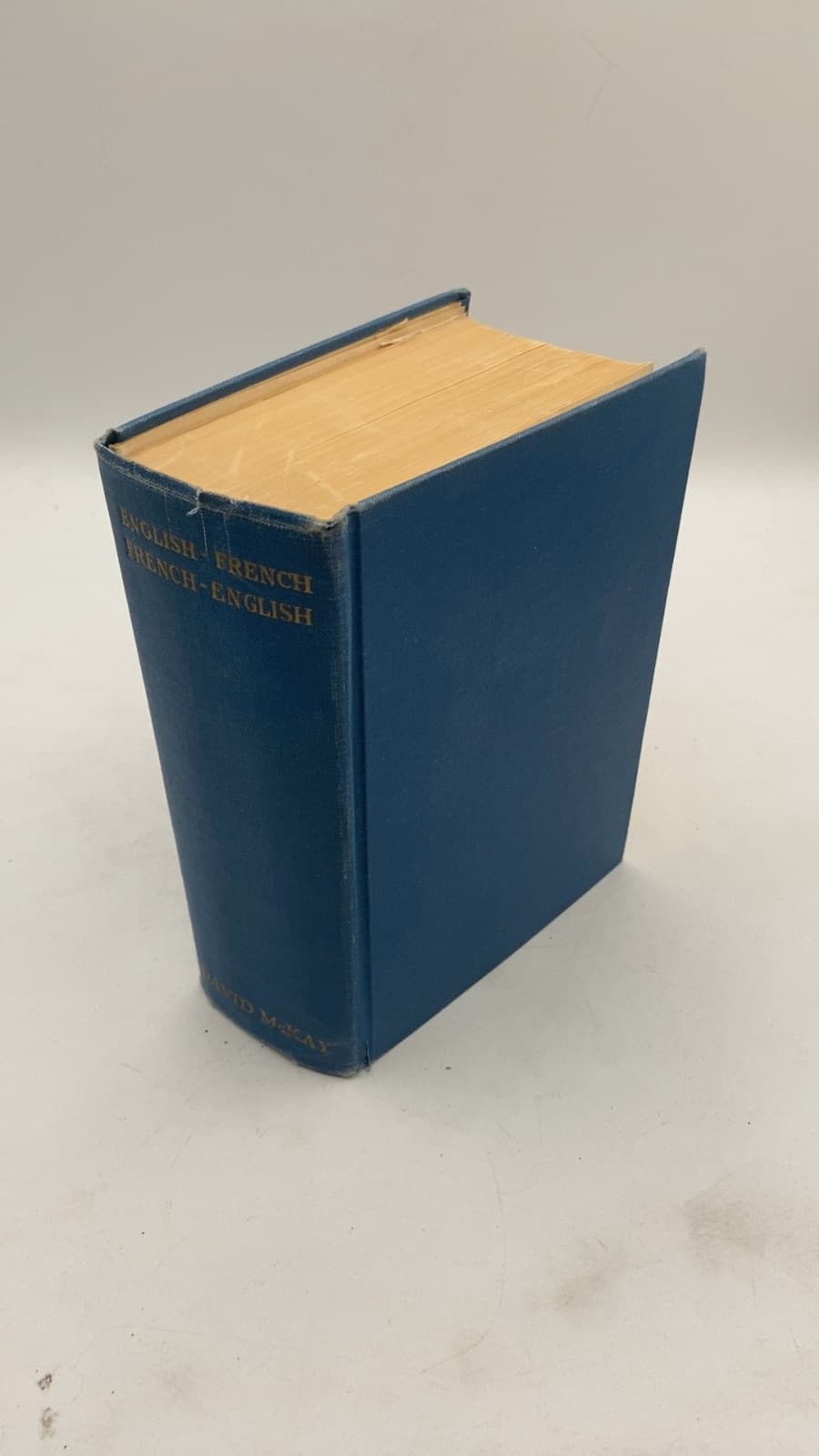 A New Dictionary of the French and English Languages by E. Clifton, J. McLaughlin - front cover
