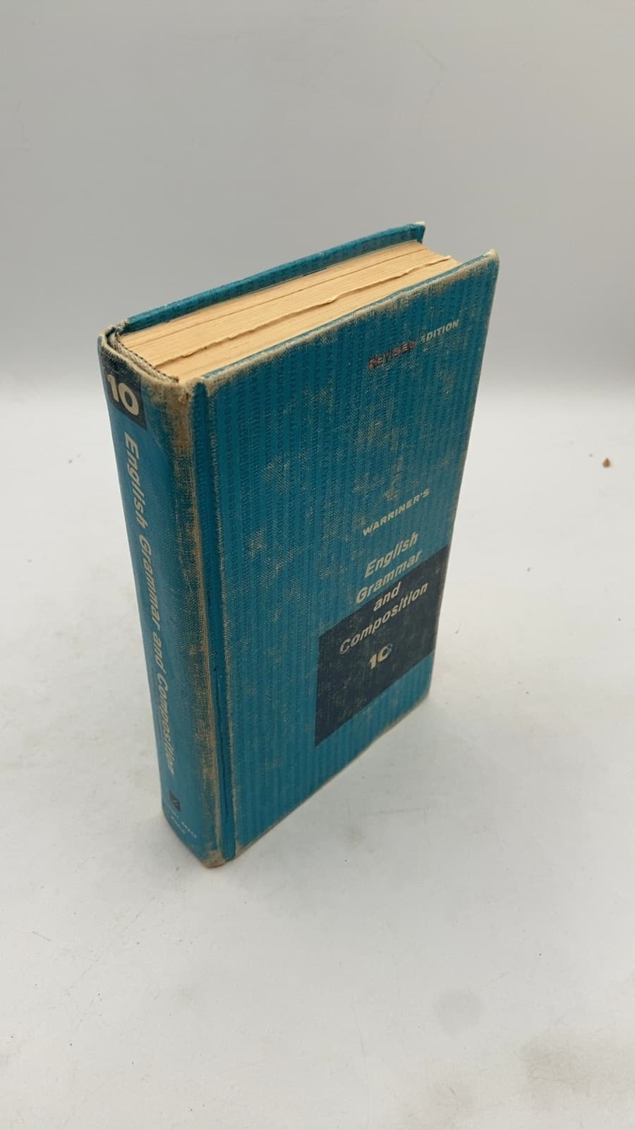 English Grammar and Composition 10 by John E. Warriner, William Renison, Francis Griffith - front cover