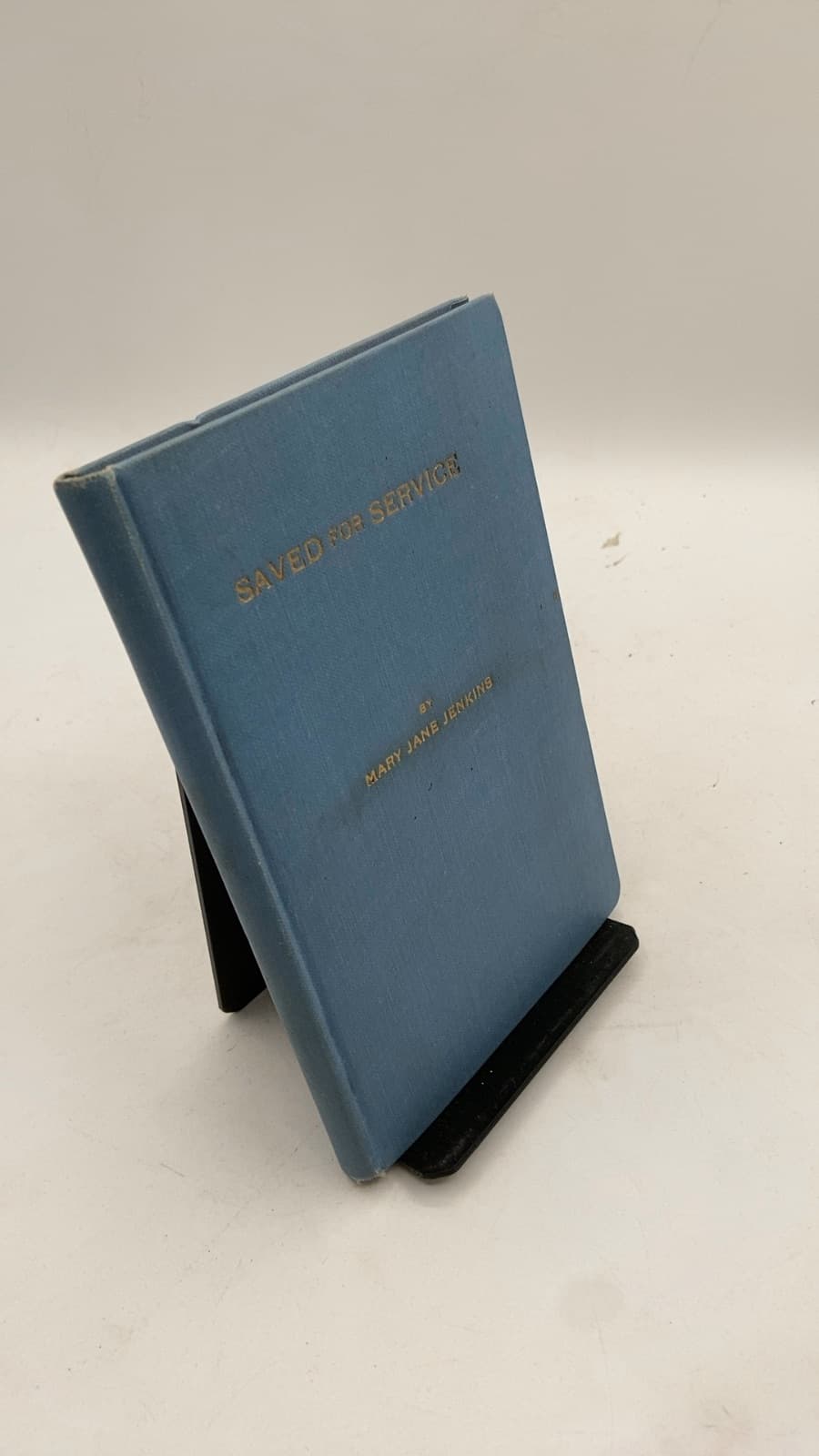 Saved for Service by Mary Jane Jenkins - front cover
