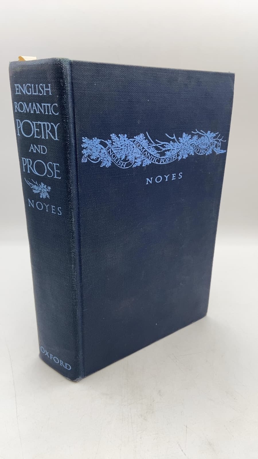 English Romantic Poetry and Prose by Russell Noyes - front cover