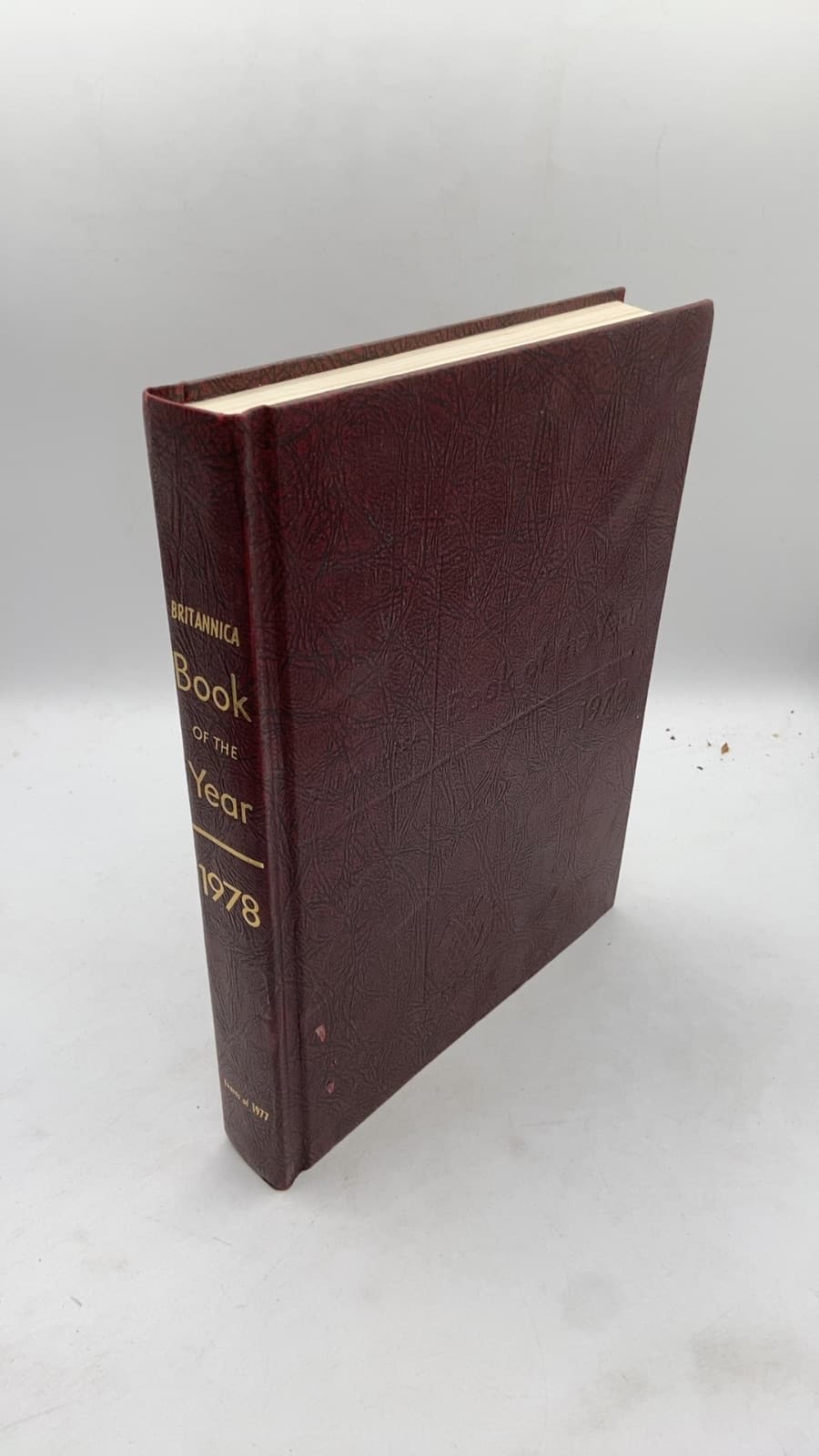 1978 Britannica Book of the Year - front cover
