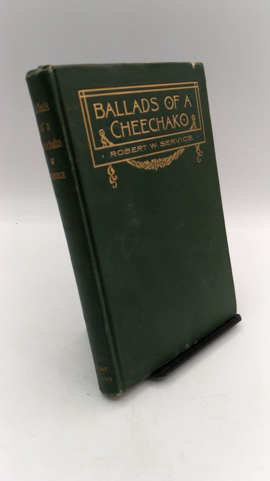 Ballads of a Cheechako by Robert W. Service - front cover