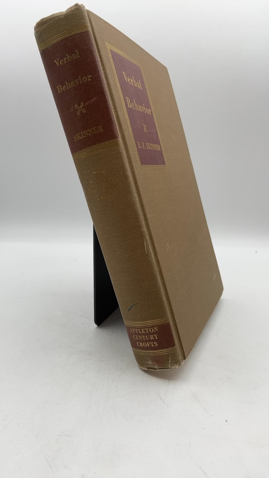 Verbal Behavior by B. F. Skinner - front cover