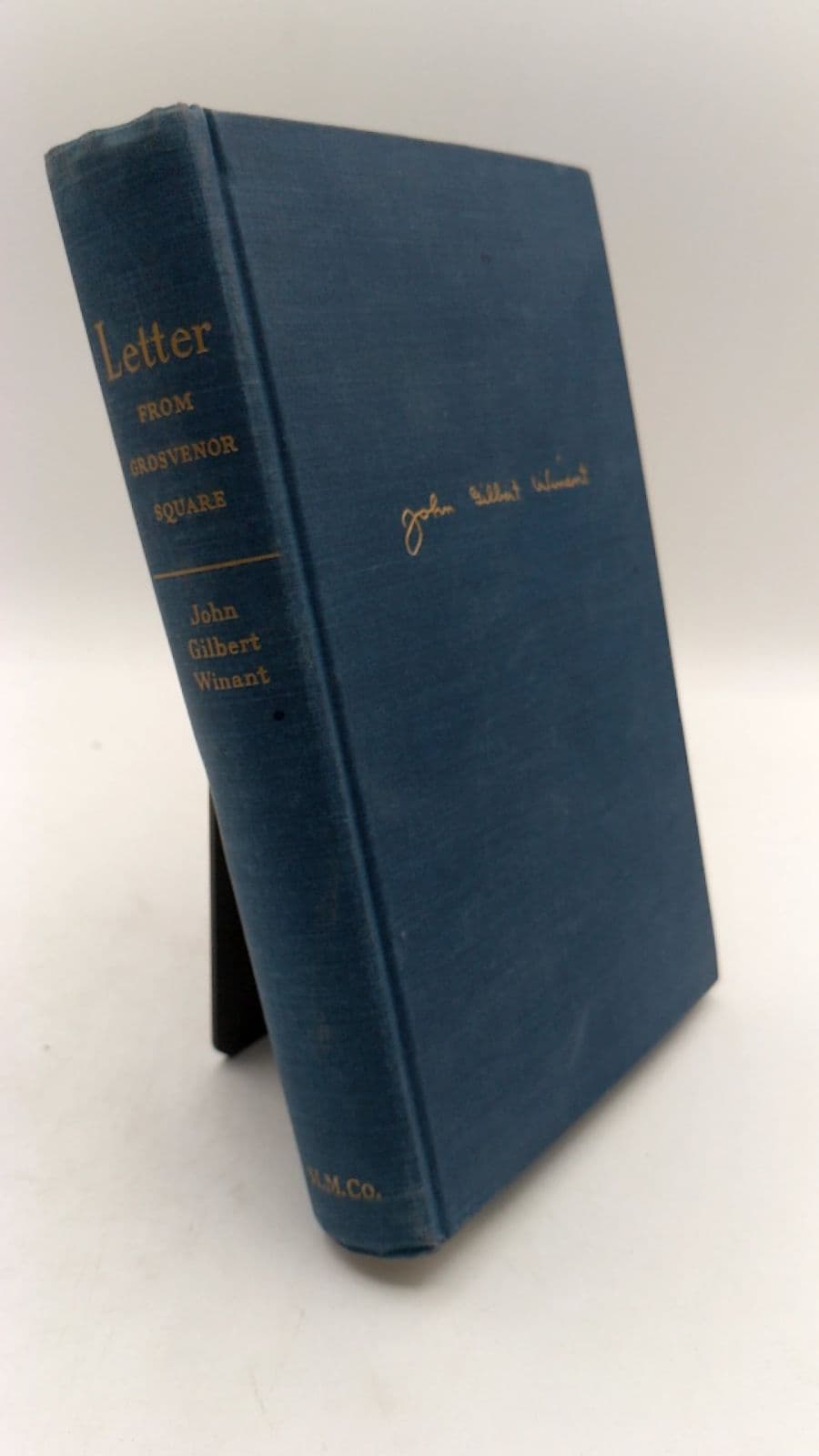Letter from Grosvenor Square by John Gilbert Winant - front cover