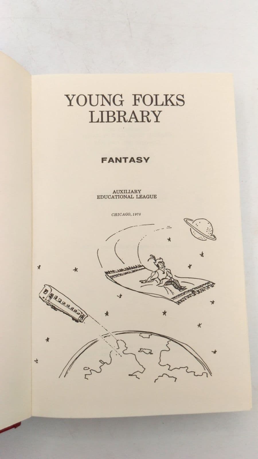 Young Folks Library: Fantasy - title page