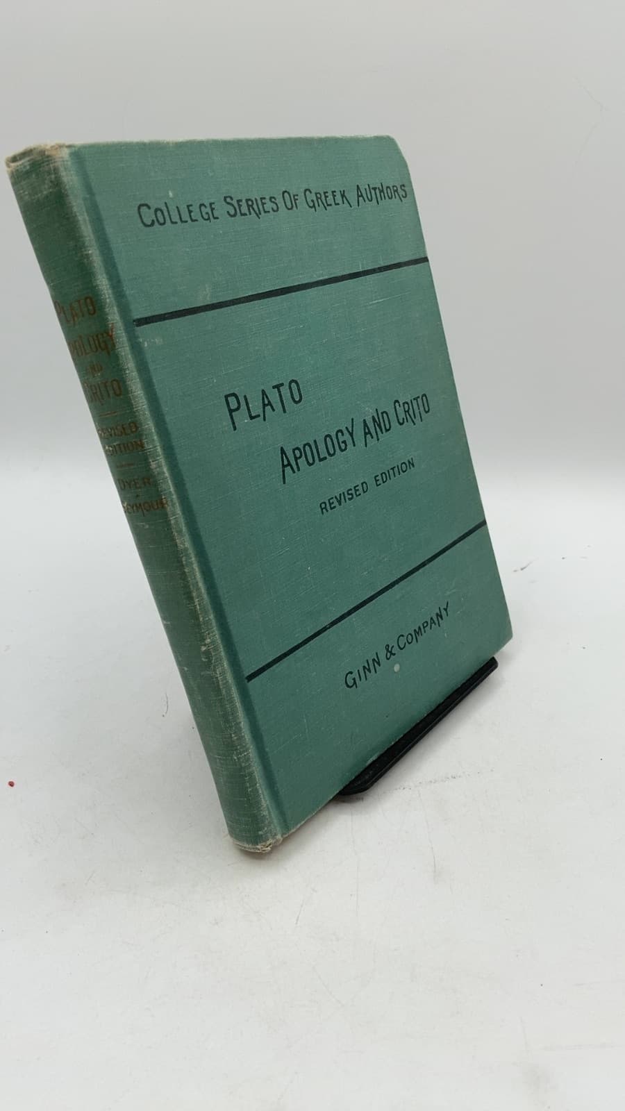 Apology and Crito by Plato - front cover