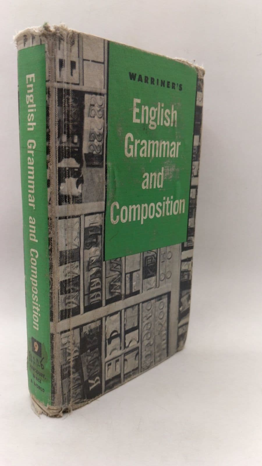 English Grammar and Composition by John E. Warriner, Mary Evelyn Whitten, Francis Griffith - front cover