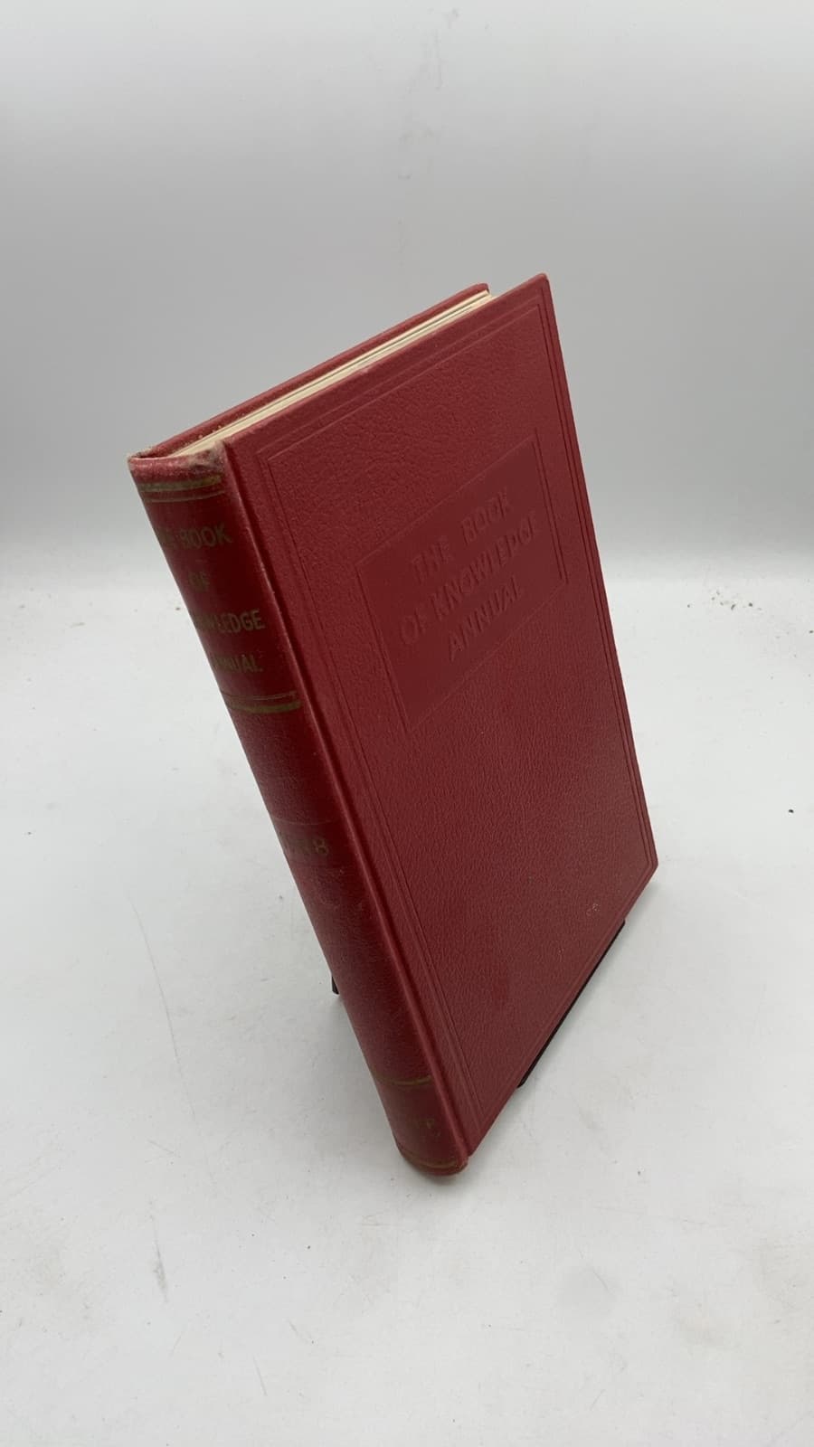The Book of Knowledge Annual 1948 by Editor: E. V. McLoughlin - front cover
