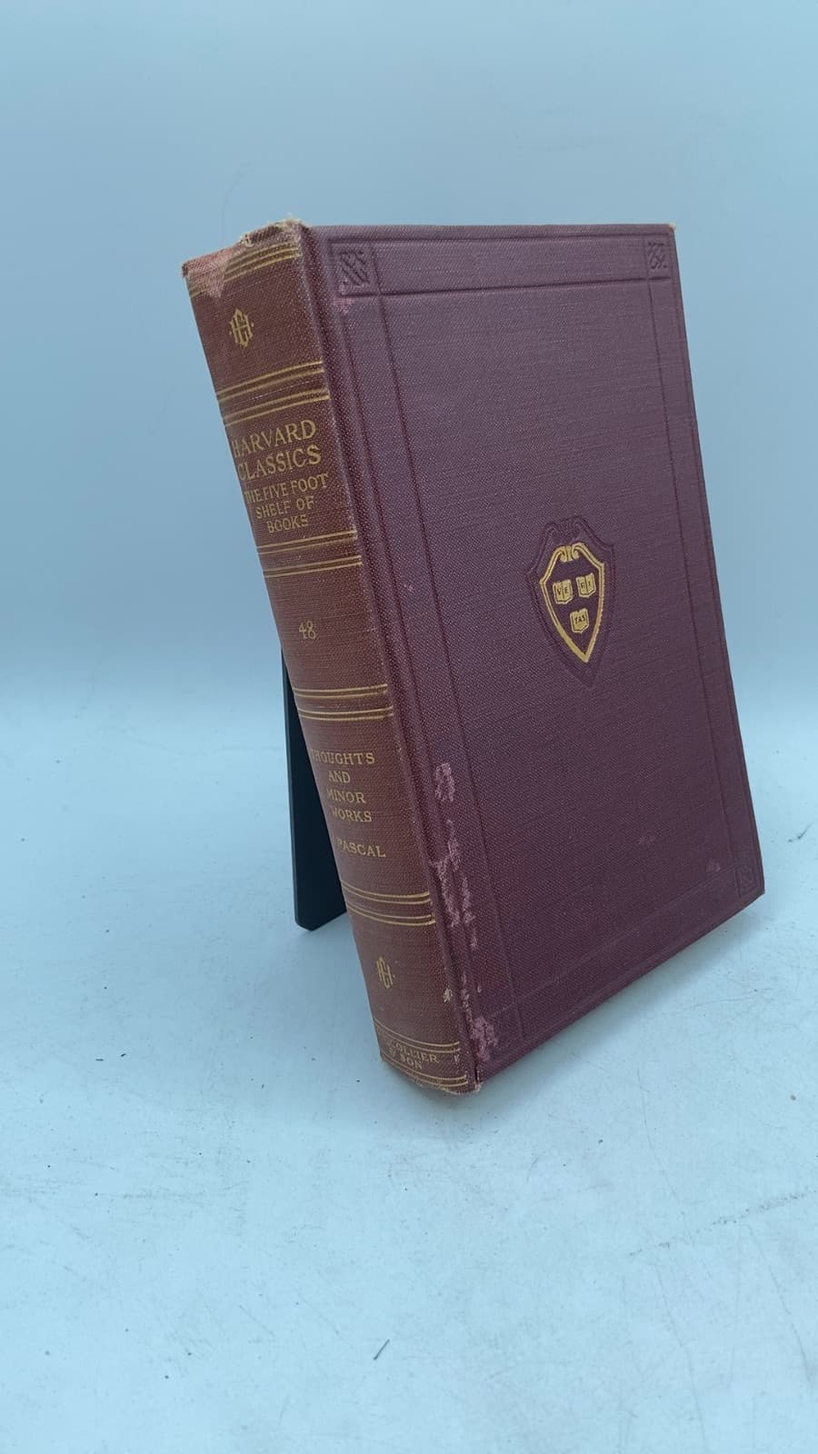 The Five-Foot Shelf of Books: The Harvard Classics by Blaise Pascal - front cover