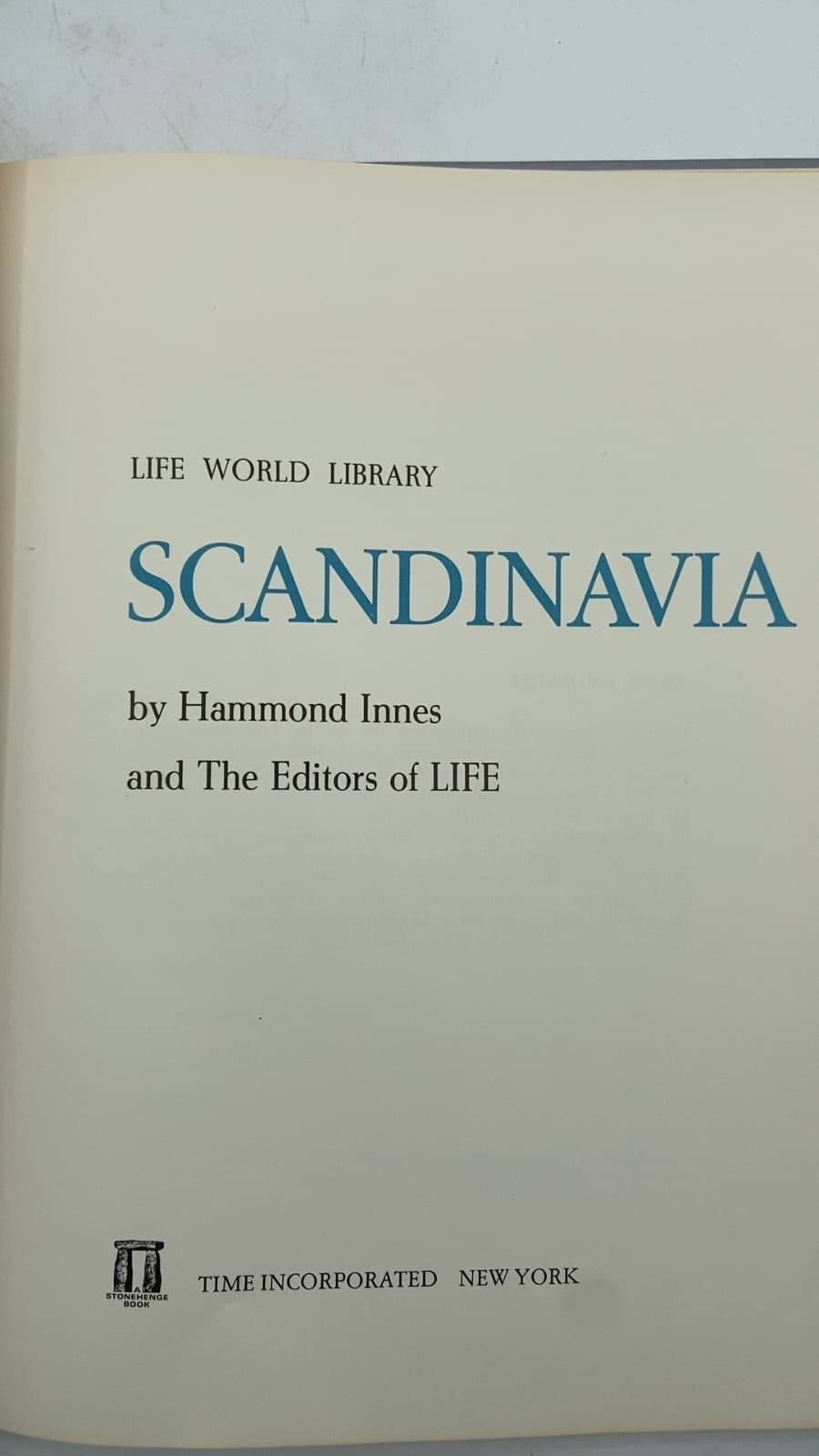 Scandinavia by Hammond Innes and The Editors of LIFE - front cover
