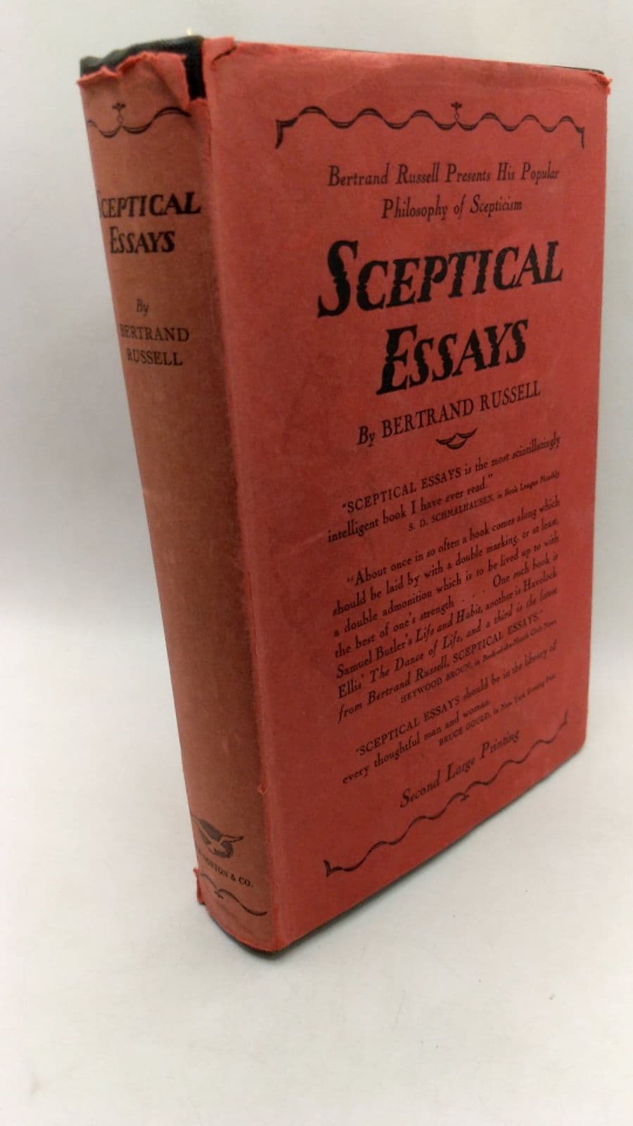 Sceptical Essays by Bertrand Russell - front cover