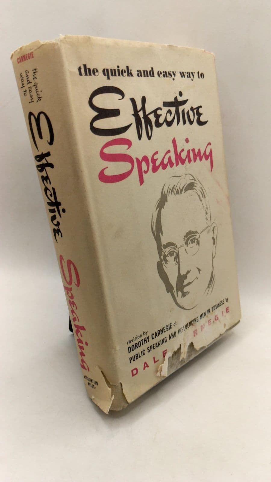 Effective Speaking by Dale Carnegie, Dorothy Carnegie - front cover