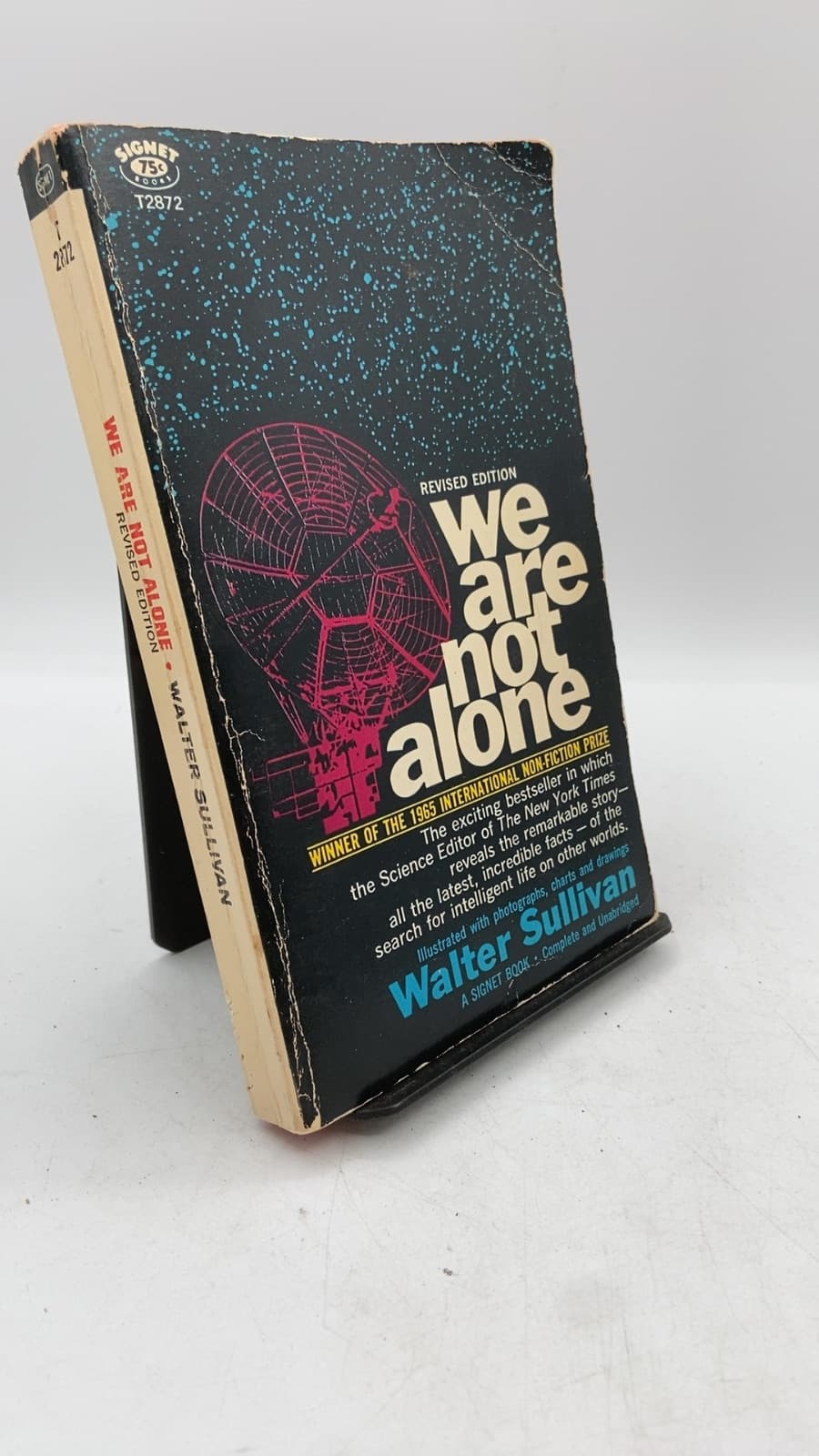 We Are Not Alone: The Search for Intelligent Life on Other Worlds by Walter Sullivan - front cover