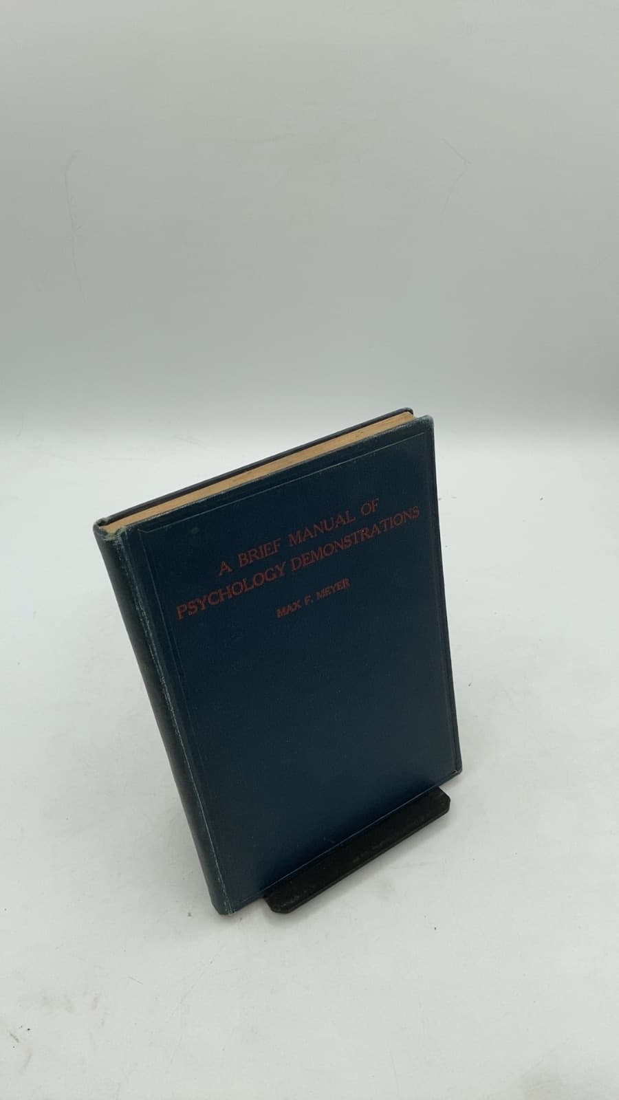 Elementary Laboratory Psychology: A Brief Manual of Psychology Demonstrations by Max F. Meyer - front cover