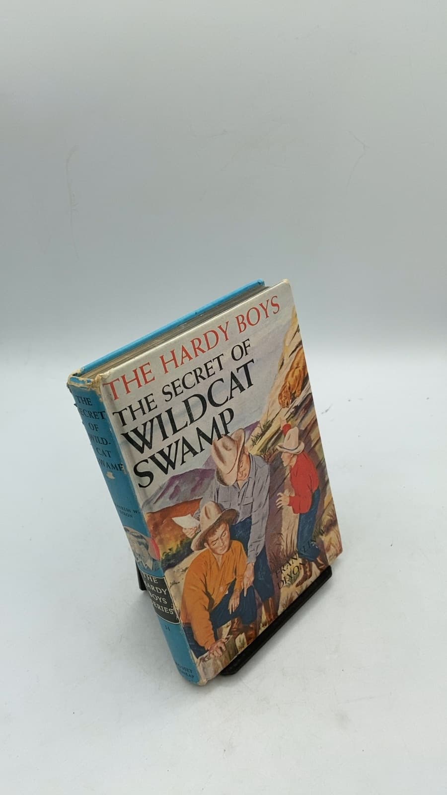 The Secret of Wildcat Swamp by Franklin W. Dixon - front cover