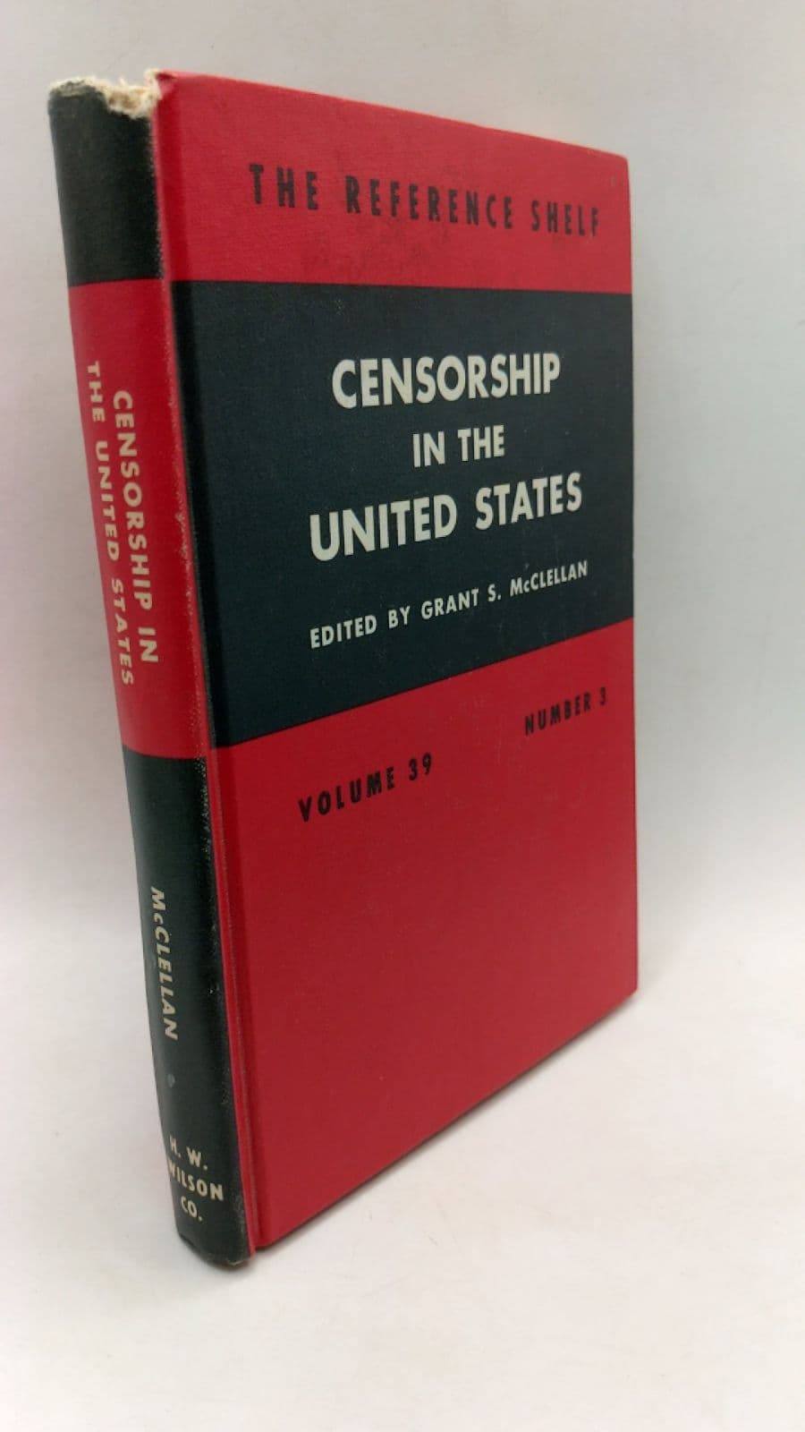 Censorship in the United States by Grant S. McClellan - front cover