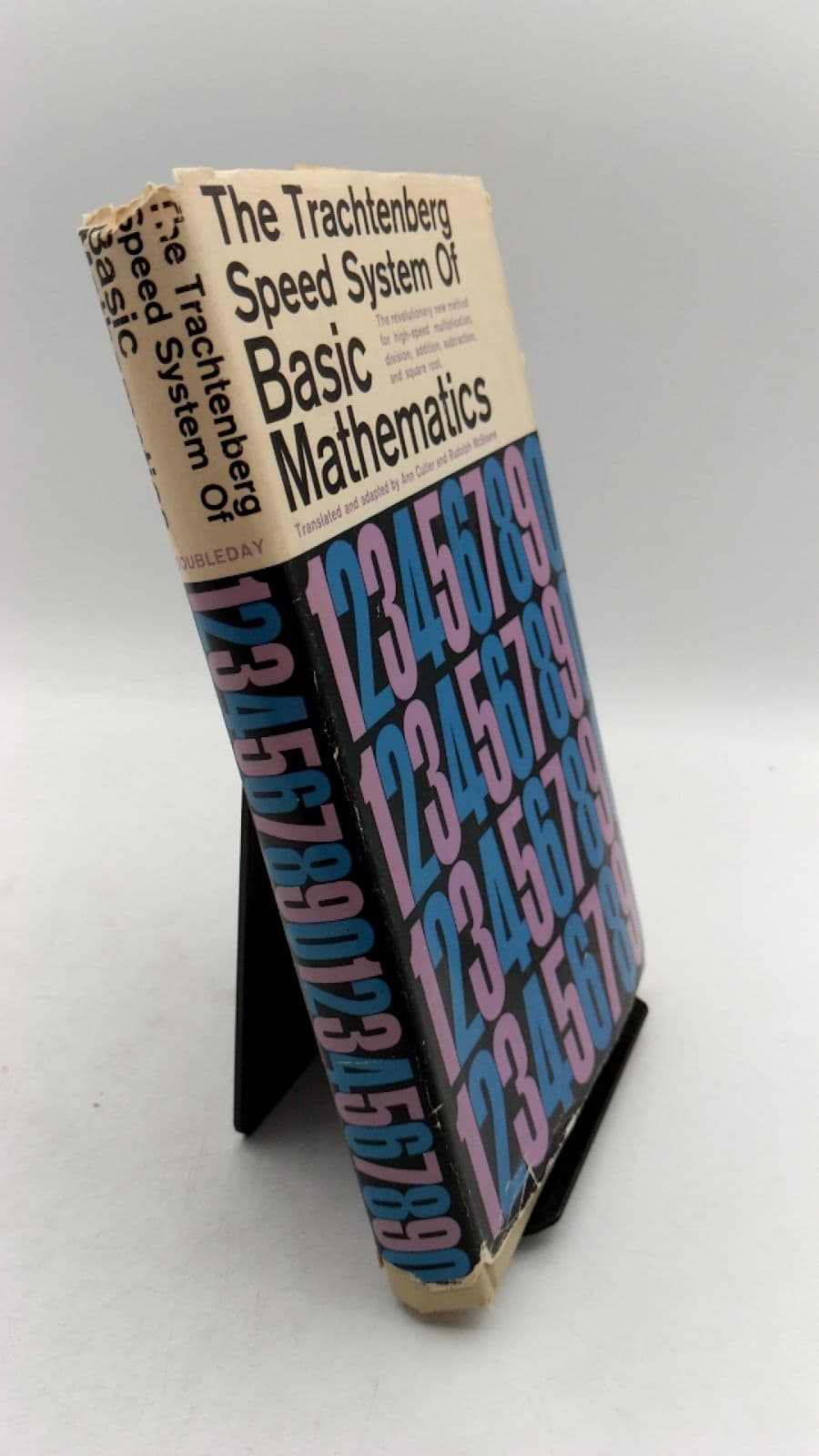 The Trachtenberg Speed System of Basic Mathematics by Ann Cutler and Rudolph McShane - front cover