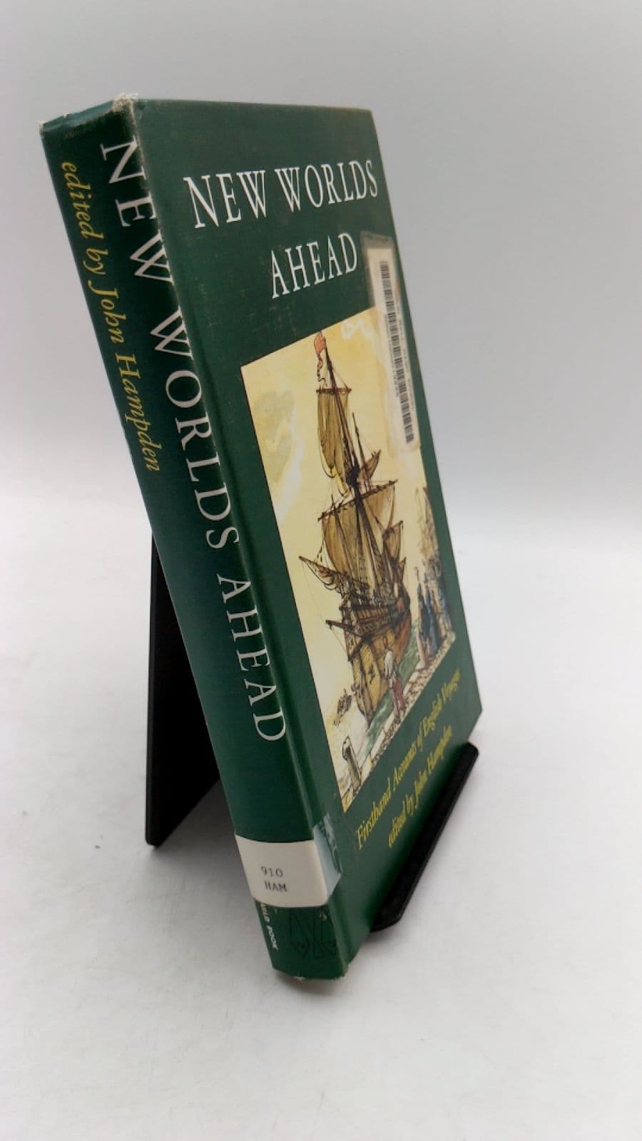 NEW Worlds Ahead by John Hampden - front cover