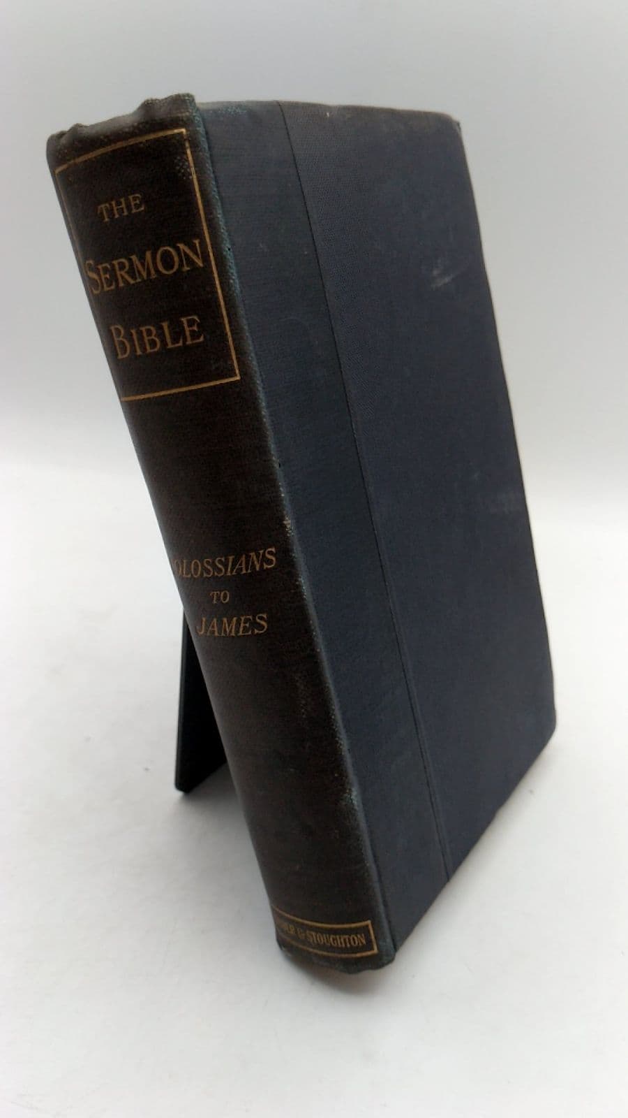 The Sermon Bible: Colossians—James - front cover