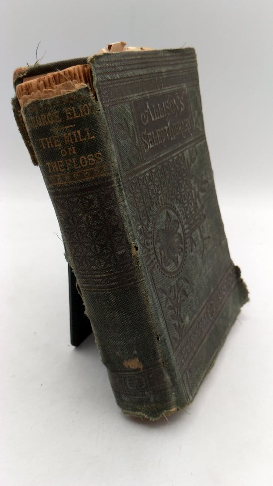 THE Mill ON THE Floss by George Eliot - front cover