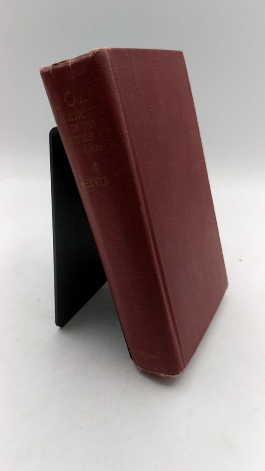 Gods A Dictionary OF THE Deities OF ALL Lands by Bessie G. Redfield - front cover