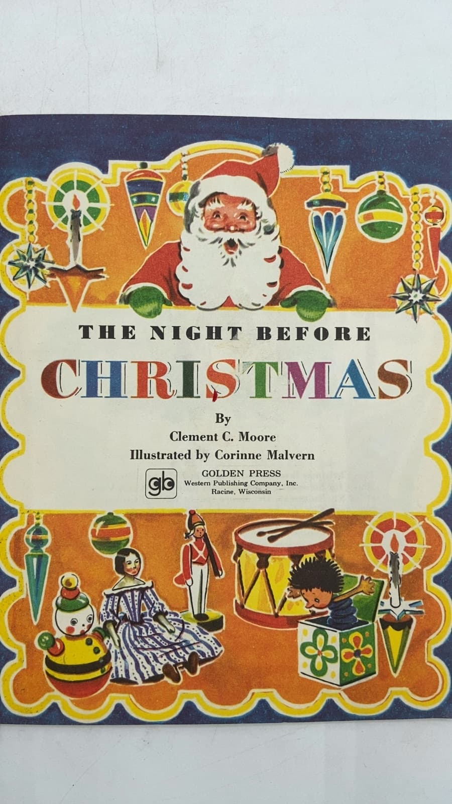 The Night Before Christmas by Clement C. Moore - title page