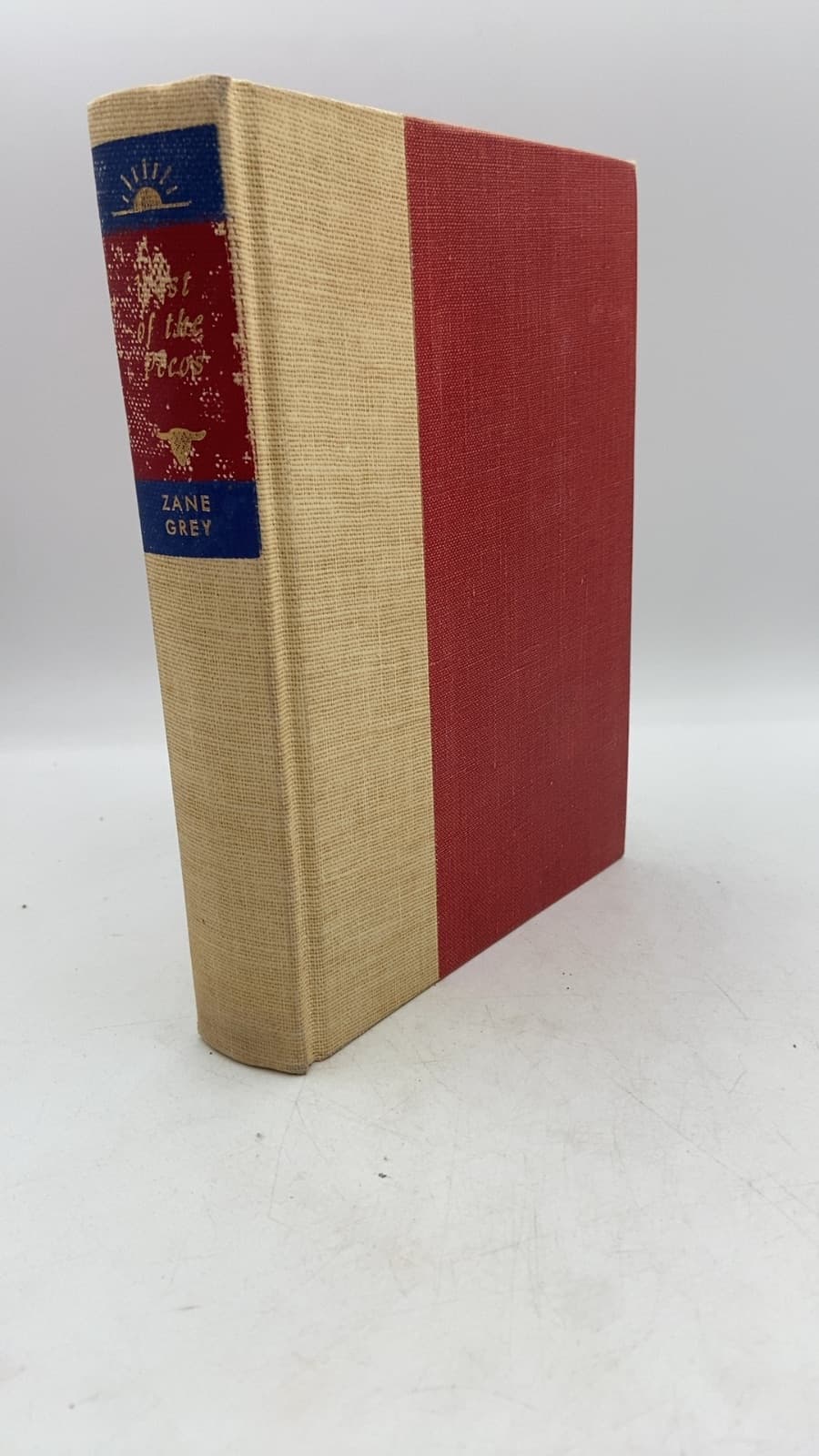 West of the Pecos by Zane Grey - front cover